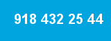 918 432 25 44 918 432 25 44